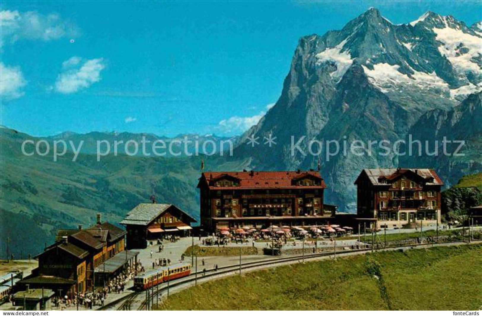 12748252 Scheidegg BE Wetterhorn Bahn Hotel Scheidegg BE - Autres & Non Classés