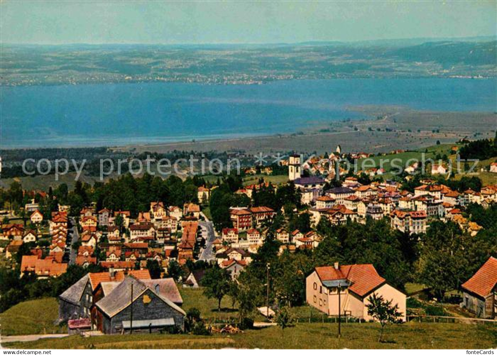 12737571 Heiden AR Panorama Blick Ueber Den Bodensee Heiden - Andere & Zonder Classificatie