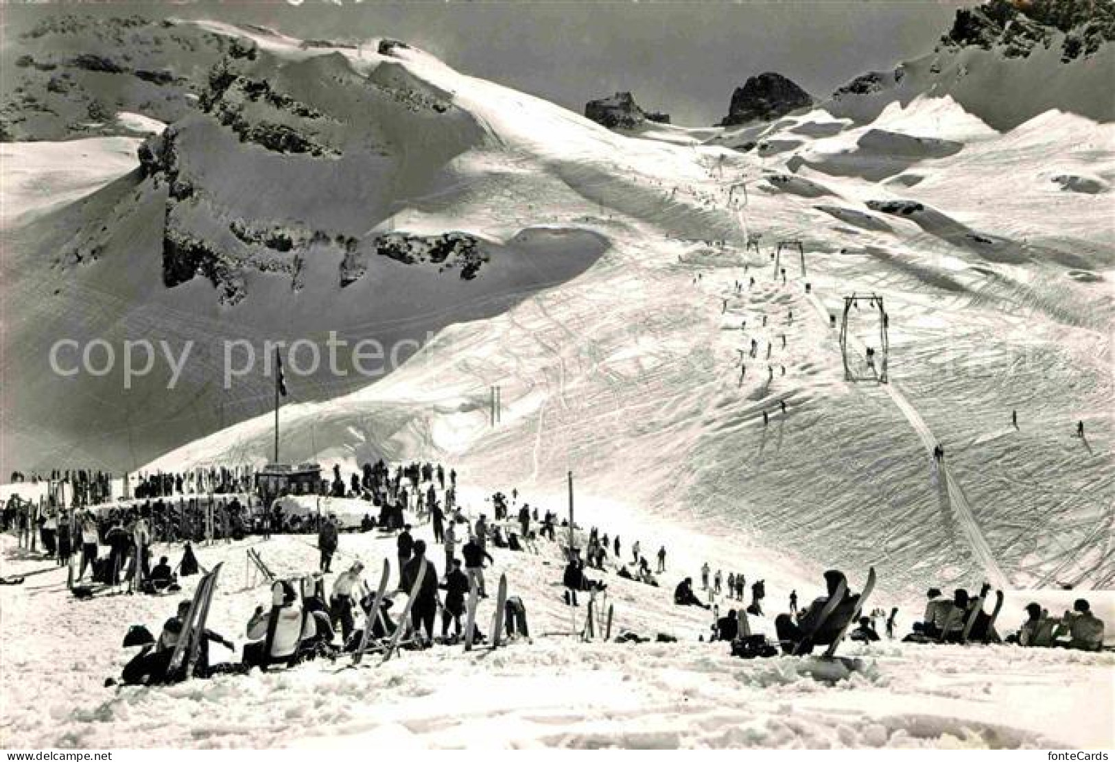 12737288 Truebsee OW Beim Alpstuebli Jochpasslift Engelberg - Other & Unclassified