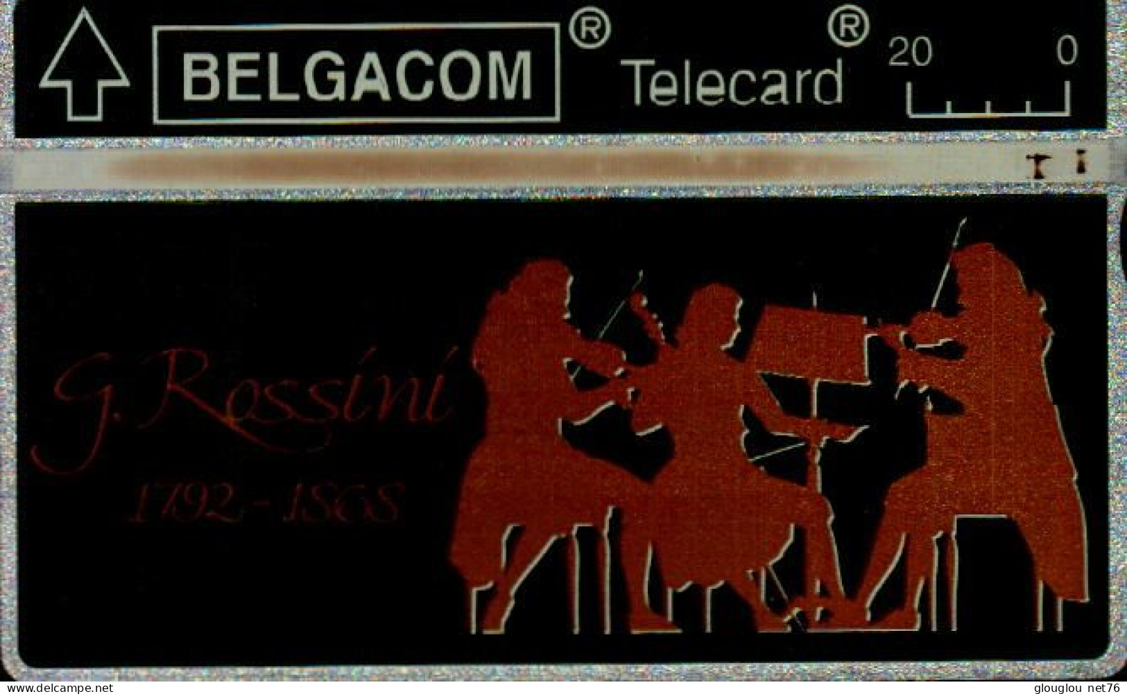 TELECARTE BELGACOM 20...ROSSINI - Ohne Chip