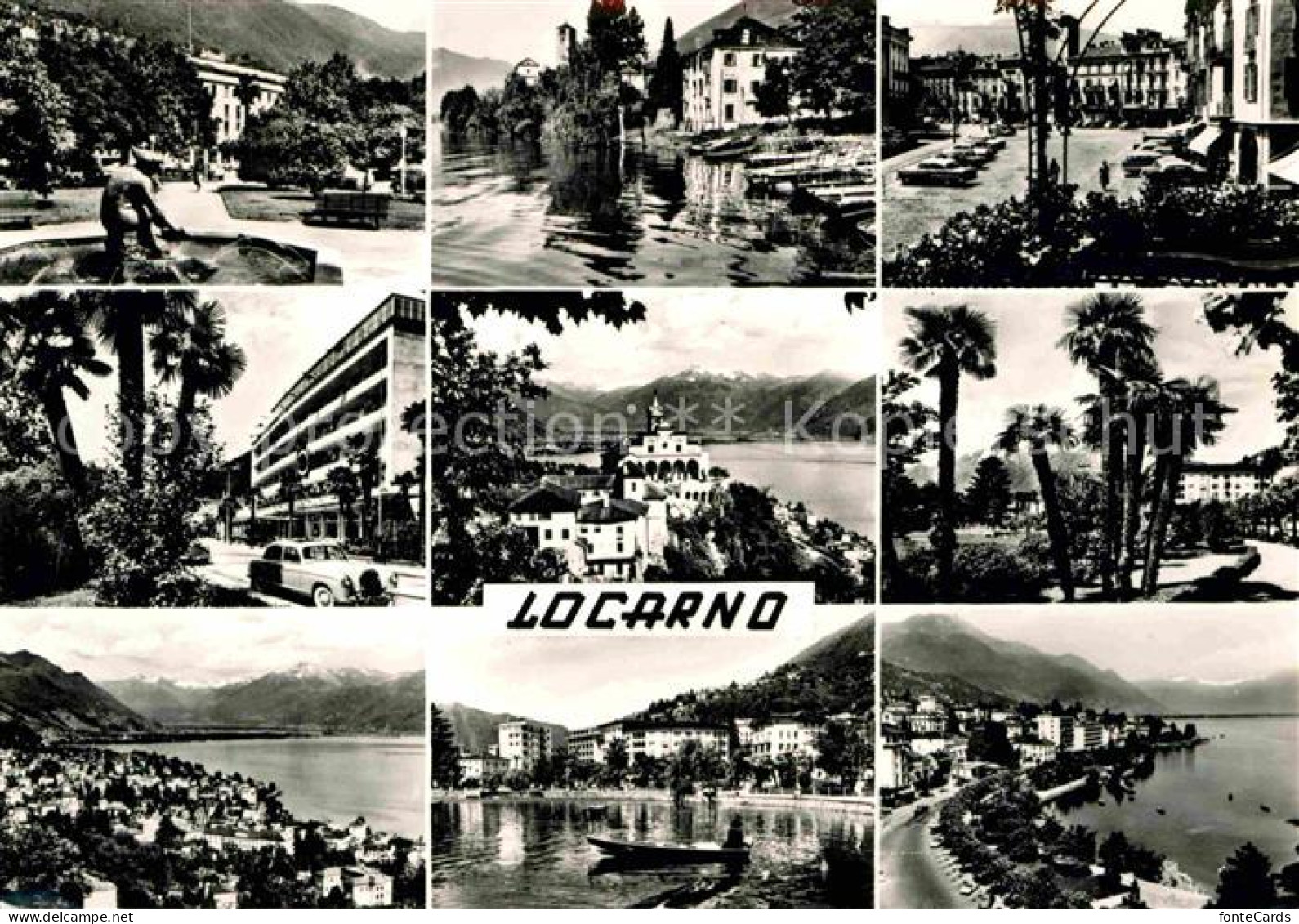 12736133 Locarno Lago Maggiore Teilansichten Alpenpanorama Locarno - Autres & Non Classés