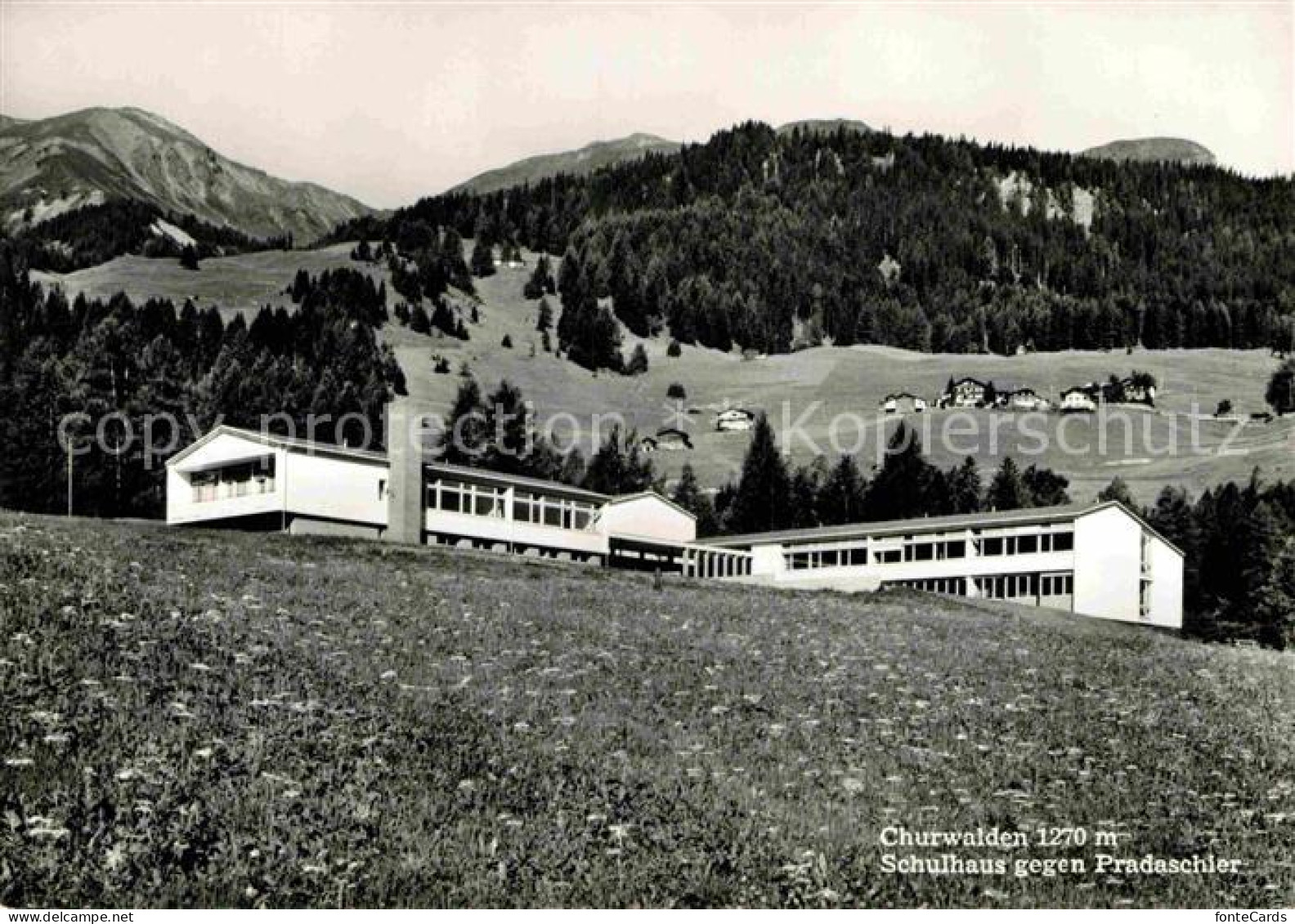 12735341 Churwalden Schulhaus Pradaschier Churwalden - Other & Unclassified