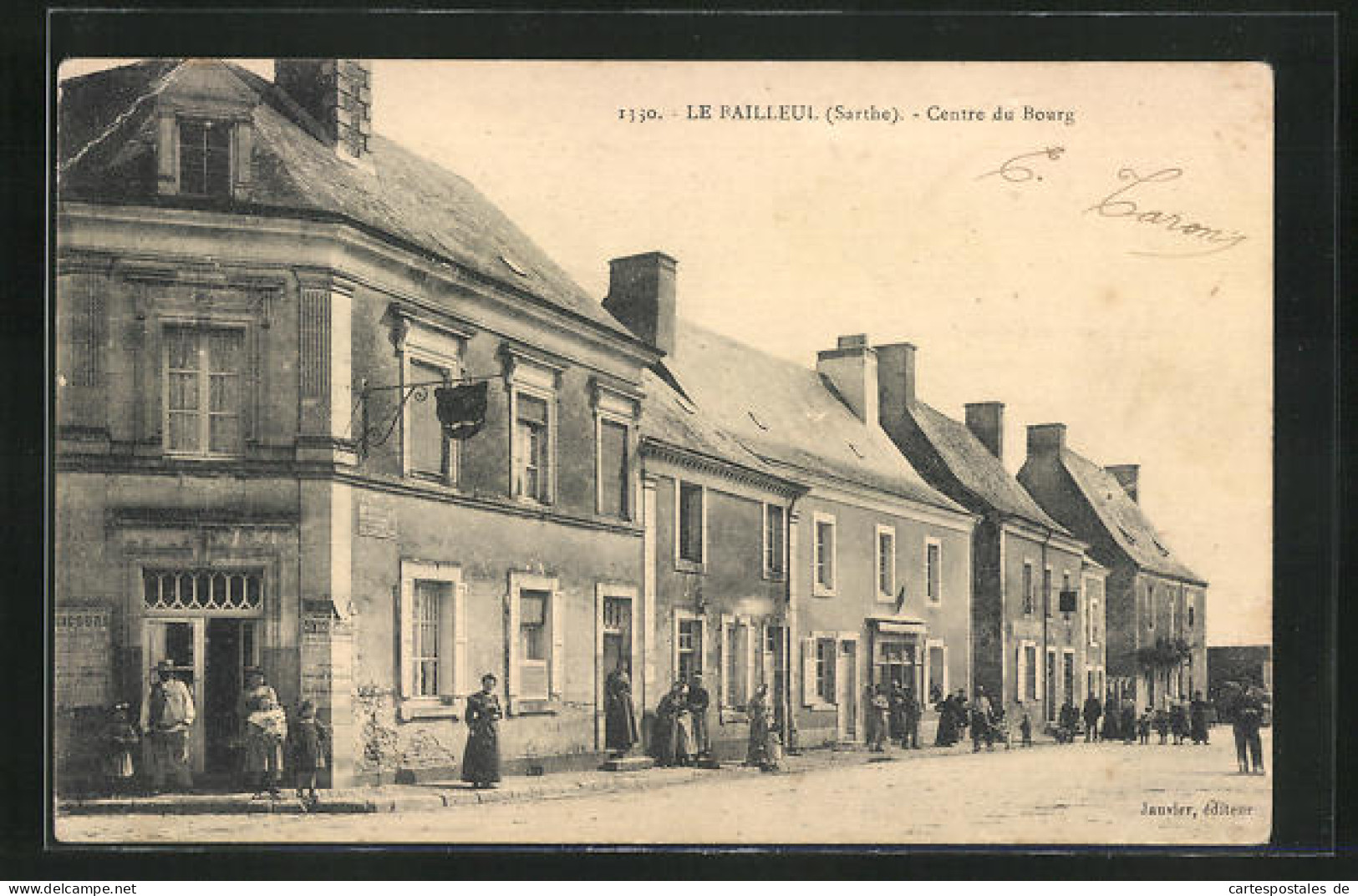 CPA Le Bailleul, Centre Du Bourg  - Other & Unclassified