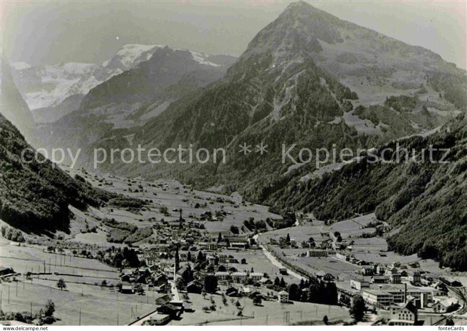 12735313 Linthal Glarus Fliegeraufnahme Linthal - Sonstige & Ohne Zuordnung