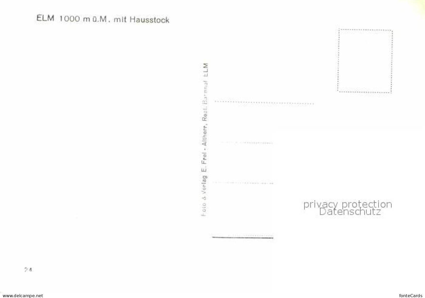 12735271 Elm GL Mit Hausstock Elm - Other & Unclassified