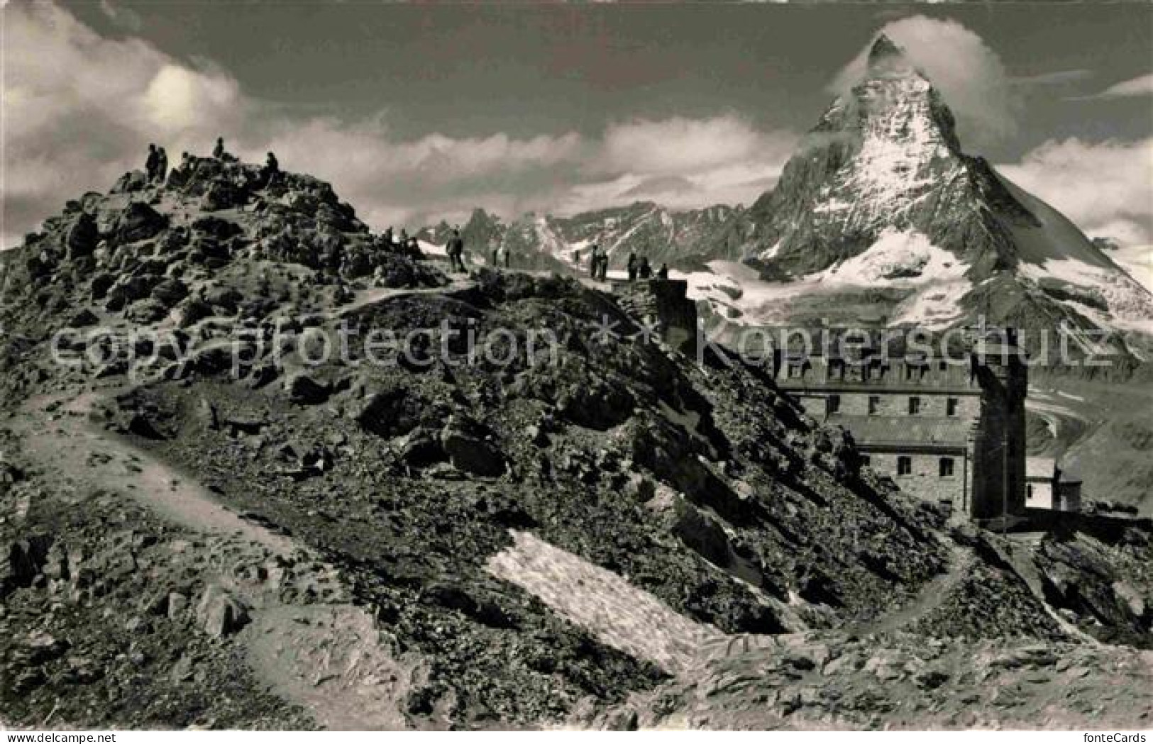 12734342 Zermatt VS Gornergrat Mit Matterhorn Zermatt - Otros & Sin Clasificación