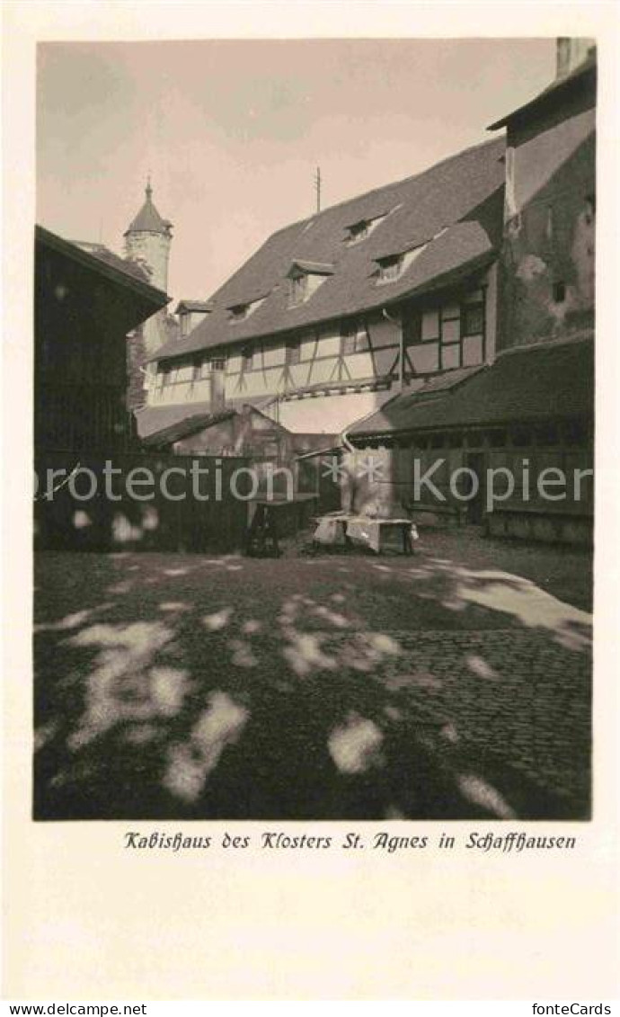 12733633 Schaffhausen SH Kabishaus Des Klosters St Agnes Schaffhausen - Andere & Zonder Classificatie