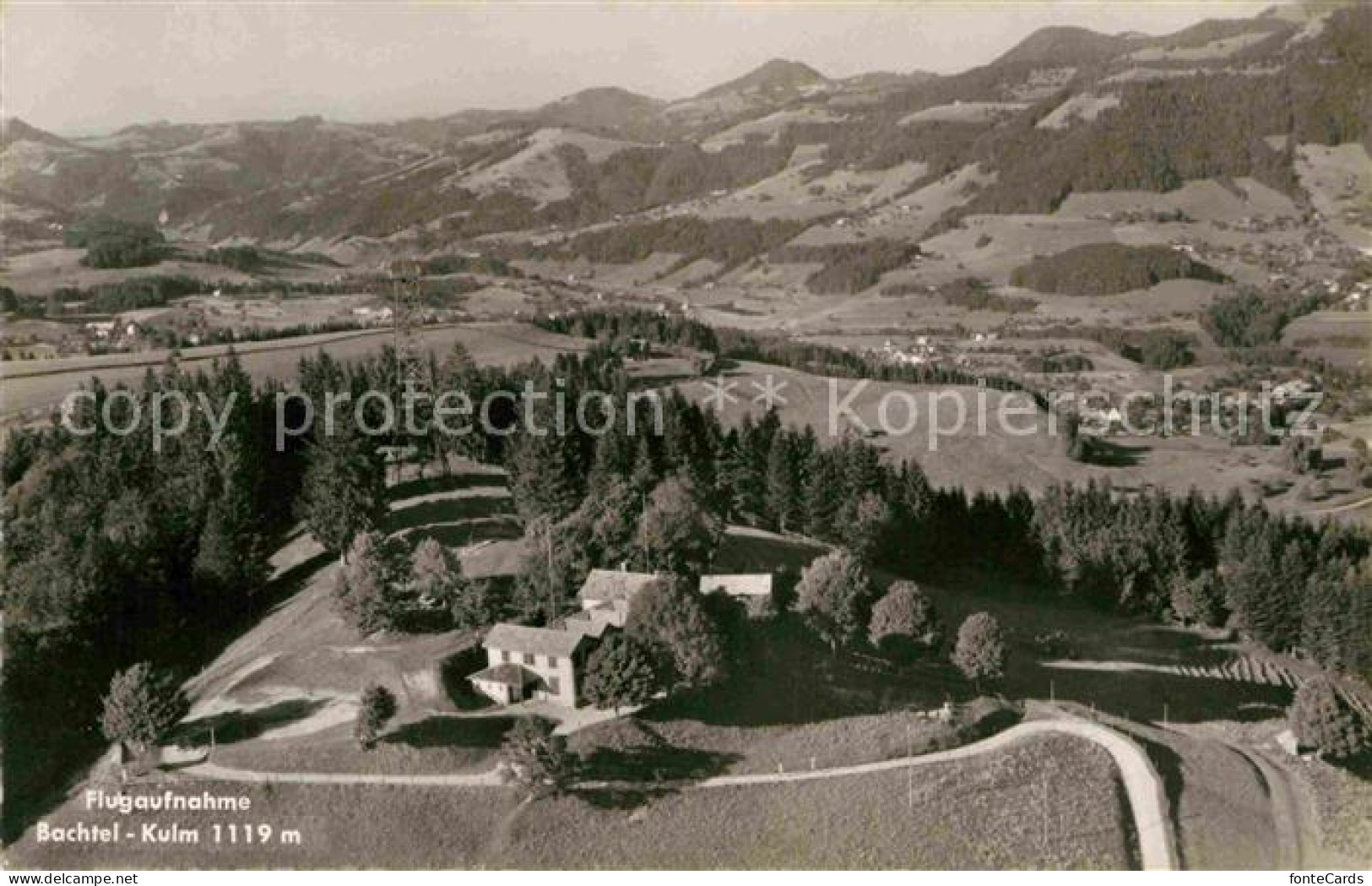 12733563 Bachtel Kulm Fliegeraufnahme Bachtel  - Altri & Non Classificati