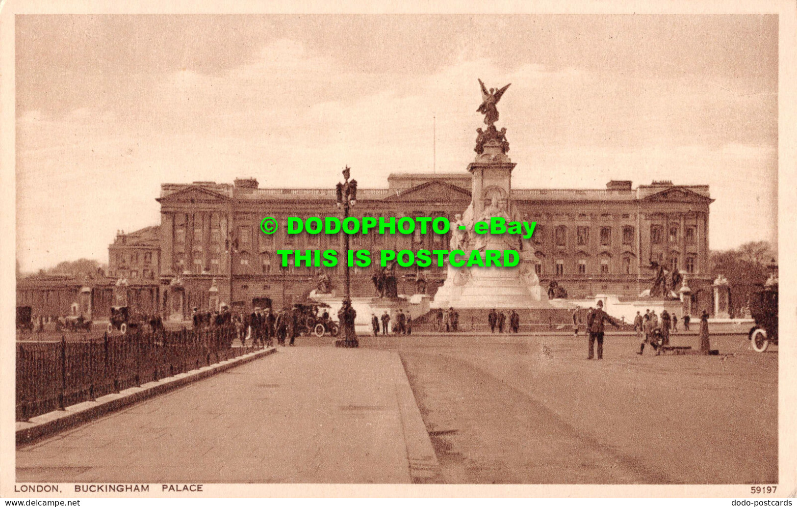 R535131 London. Buckingham Palace. 59197. Photochrom - Other & Unclassified