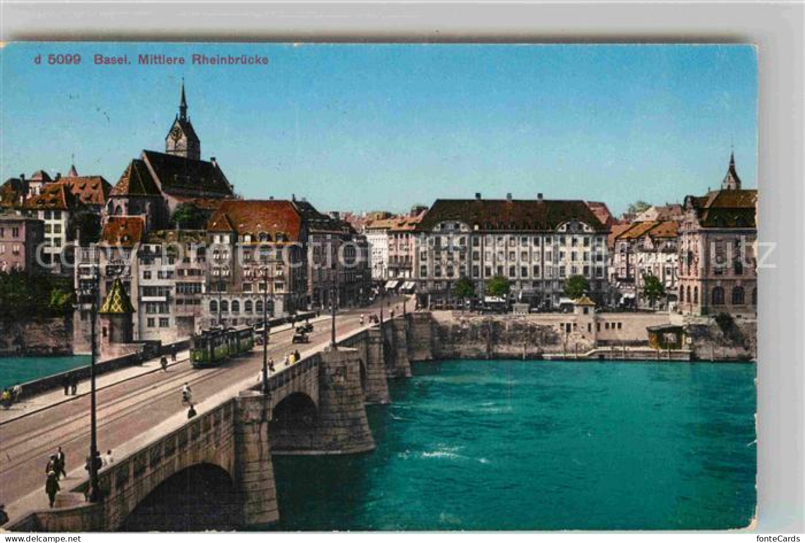 12733458 Basel BS Mittlere Rheinbruecke Basel - Other & Unclassified