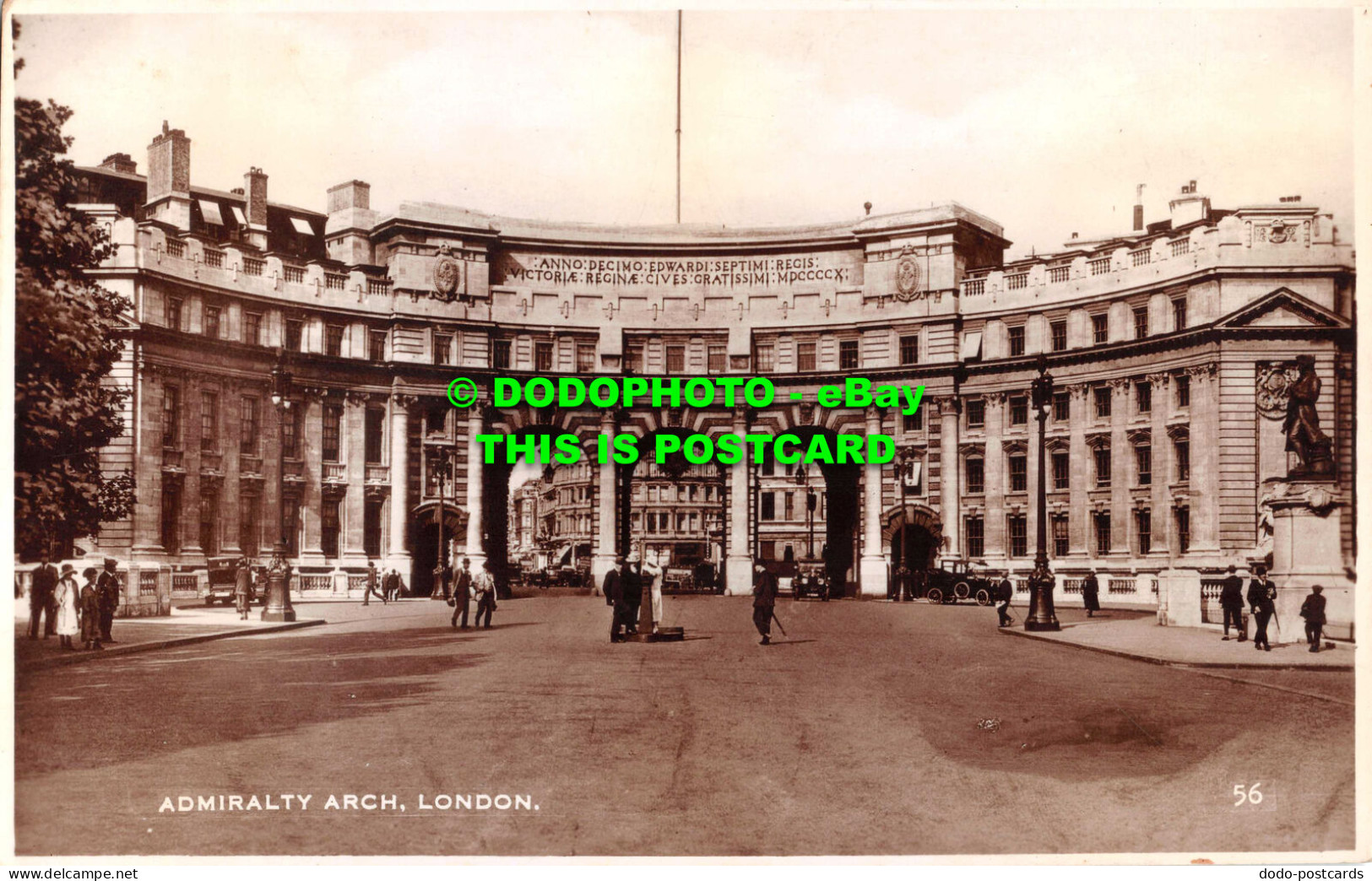 R534280 London. Admiralty Arch. Excel Series. RP. 1937 - Otros & Sin Clasificación