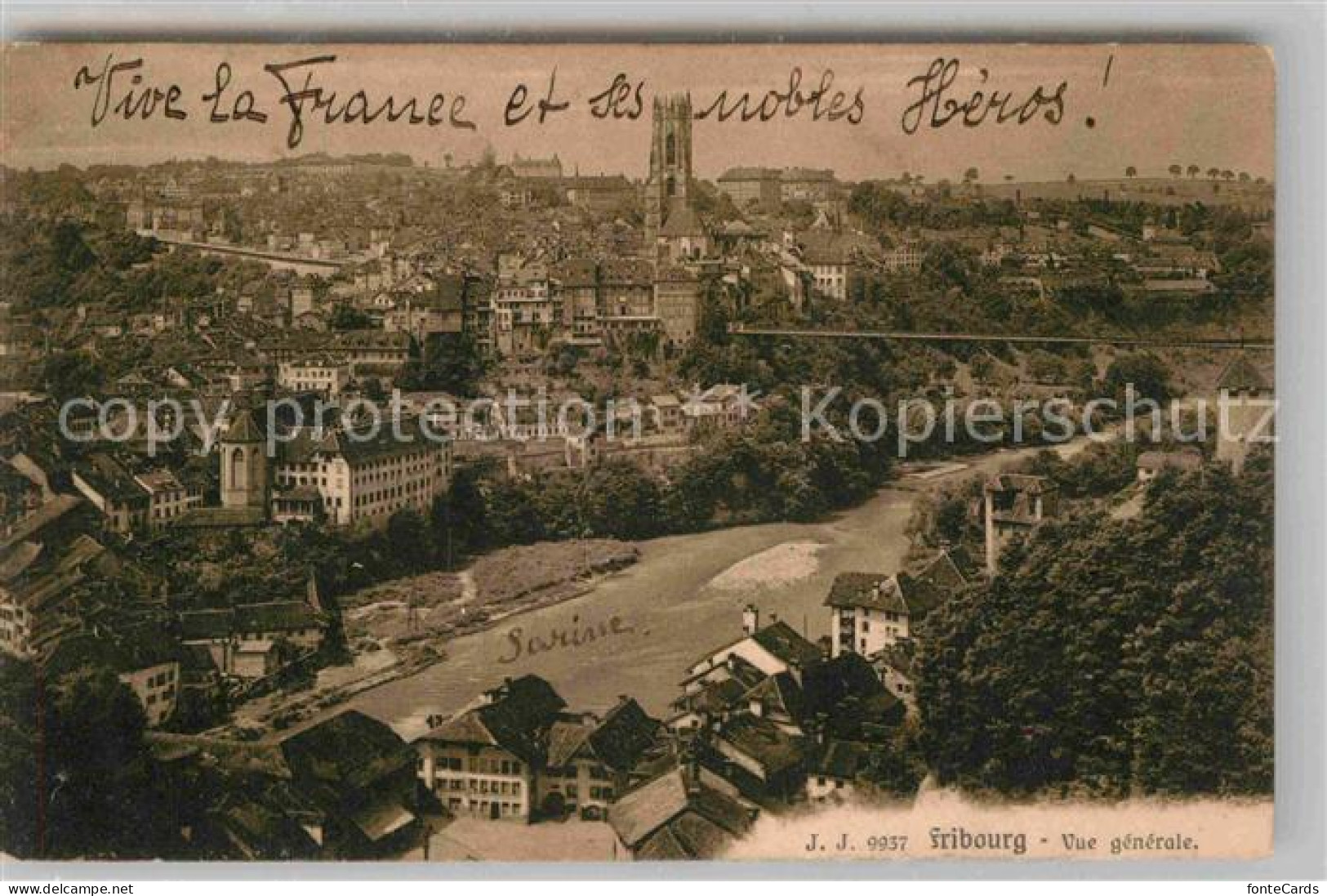 12733440 Fribourg FR Panorama Fribourg FR - Other & Unclassified