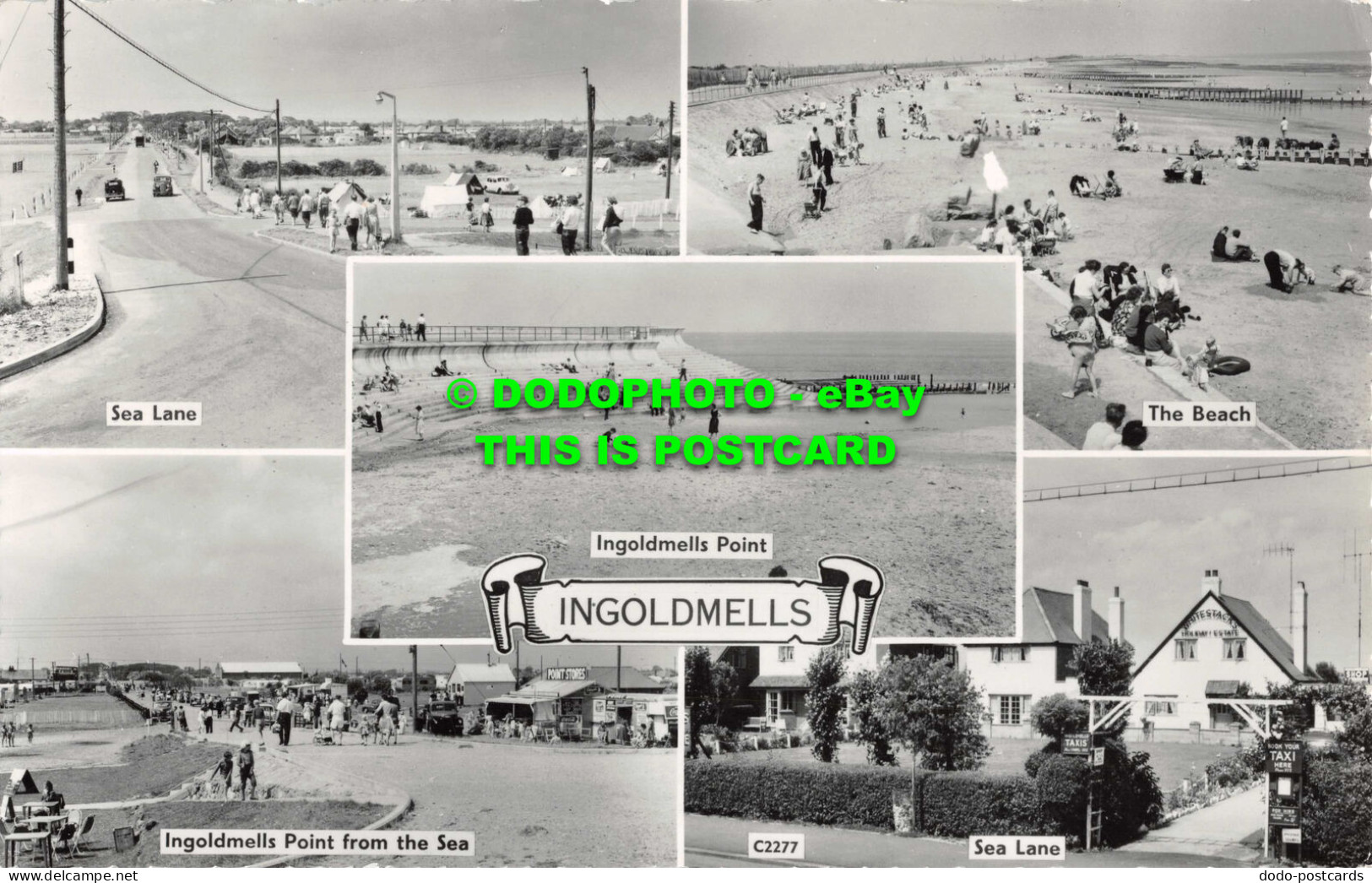 R534562 Ingoldmells. Sea Lane. St. Albans Series. RP. Multi View - Monde