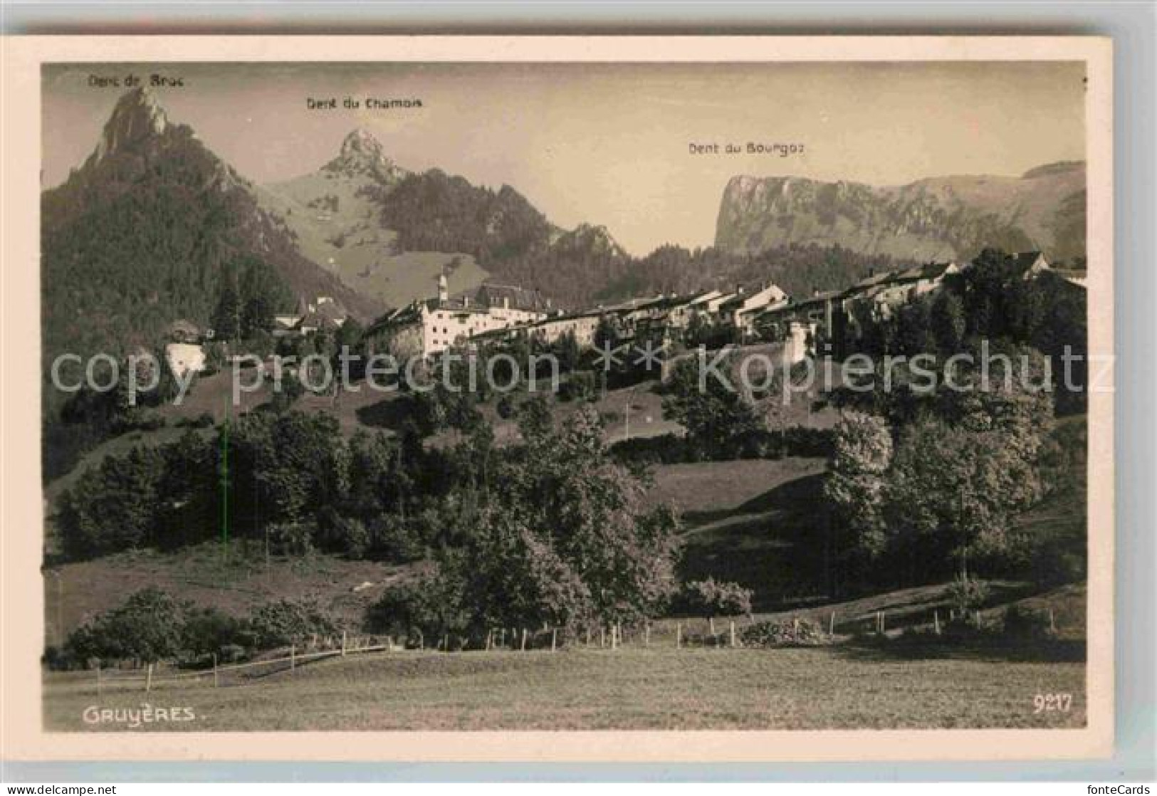 12733434 Gruyeres FR Bergketten Gruyeres - Other & Unclassified