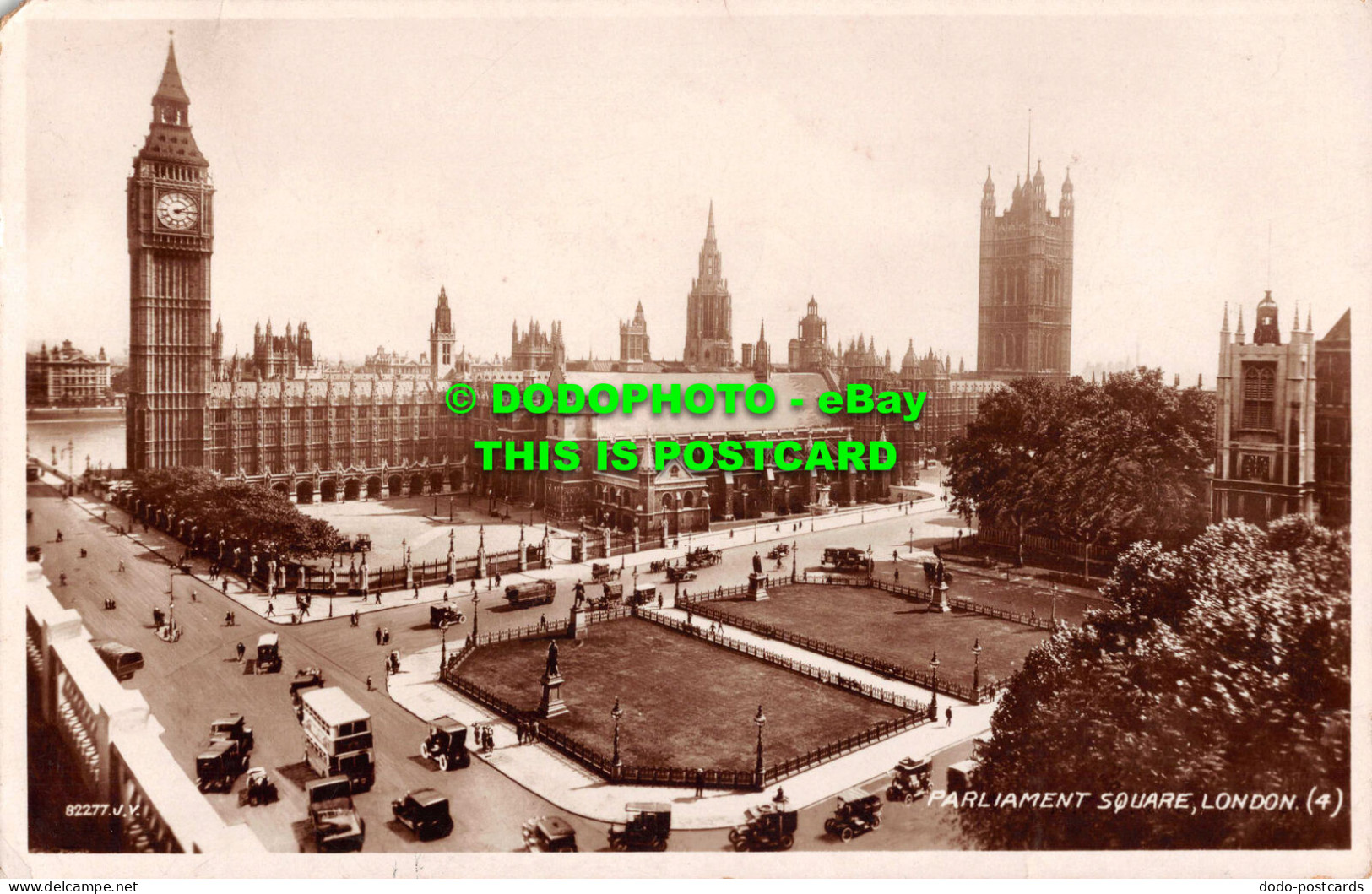 R534798 London. Parliament Square. Valentine. RP - Otros & Sin Clasificación