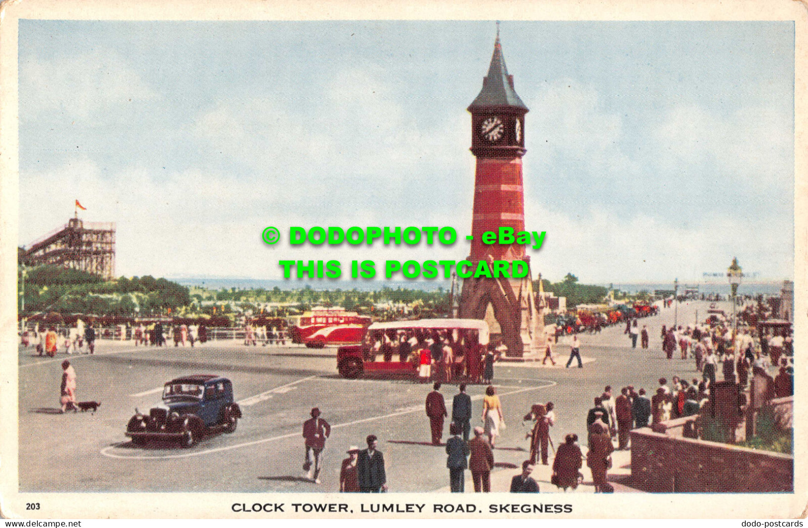 R534800 Skegness. Clock Tower. Lumley Road - Monde