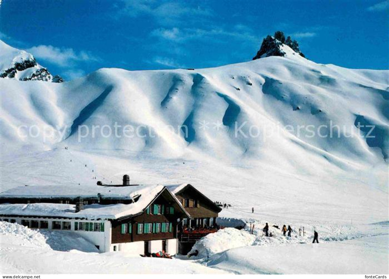 12733141 Adelboden Berghotel Engstligenalp Tschingellochtighorn Winterpanorama B - Andere & Zonder Classificatie