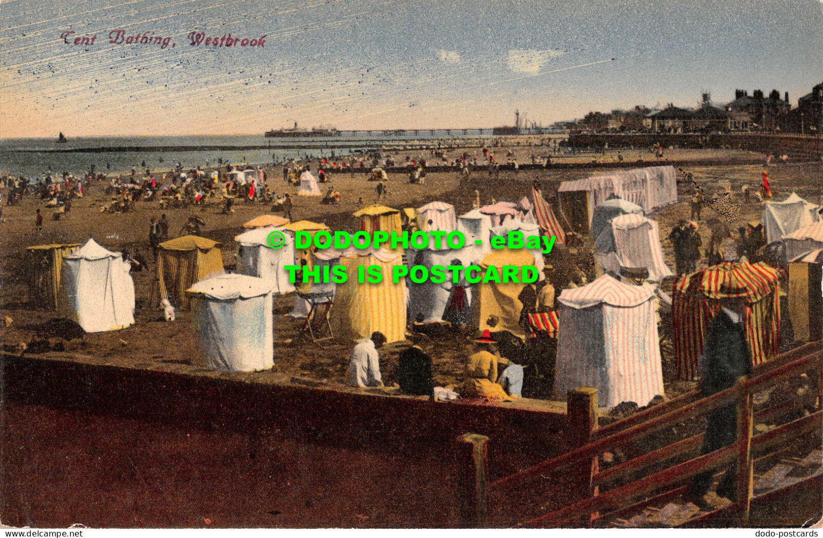 R534801 Westbrook. Tent Bathing. Postcard - Monde