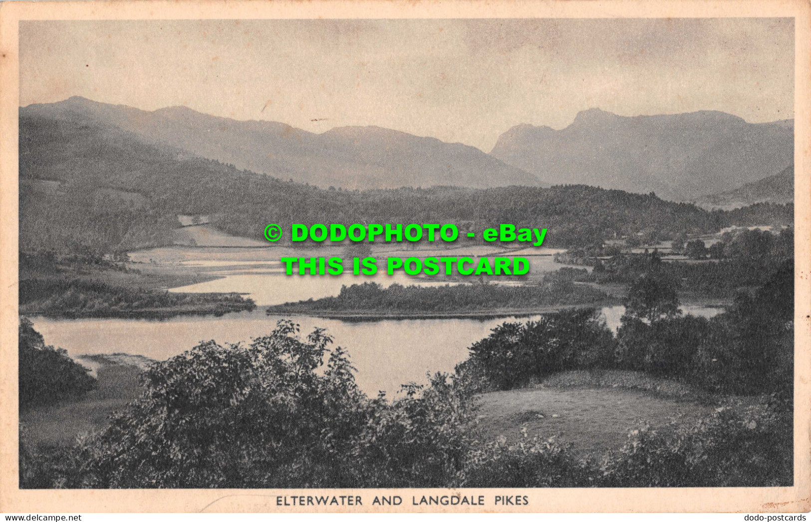 R534568 Elterwater And Langdale Pikes. G. P. Abraham - Monde