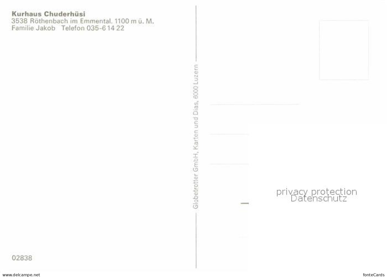 12733104 Roethenbach Emmental Kurhaus Chuderhuesi Alpenpanorama Roethenbach Emme - Sonstige & Ohne Zuordnung