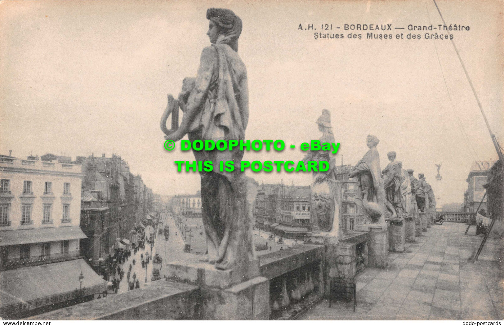 R535144 A. H. 121. Bordeaux. Grand Theatre. Statues Des Muses Et Des Graces. A. - Monde