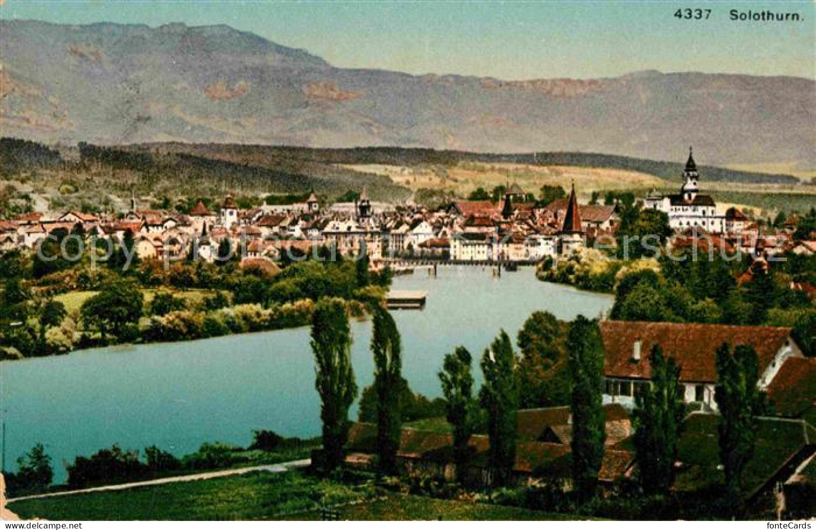 12732931 Solothurn Panorama Solothurn - Andere & Zonder Classificatie