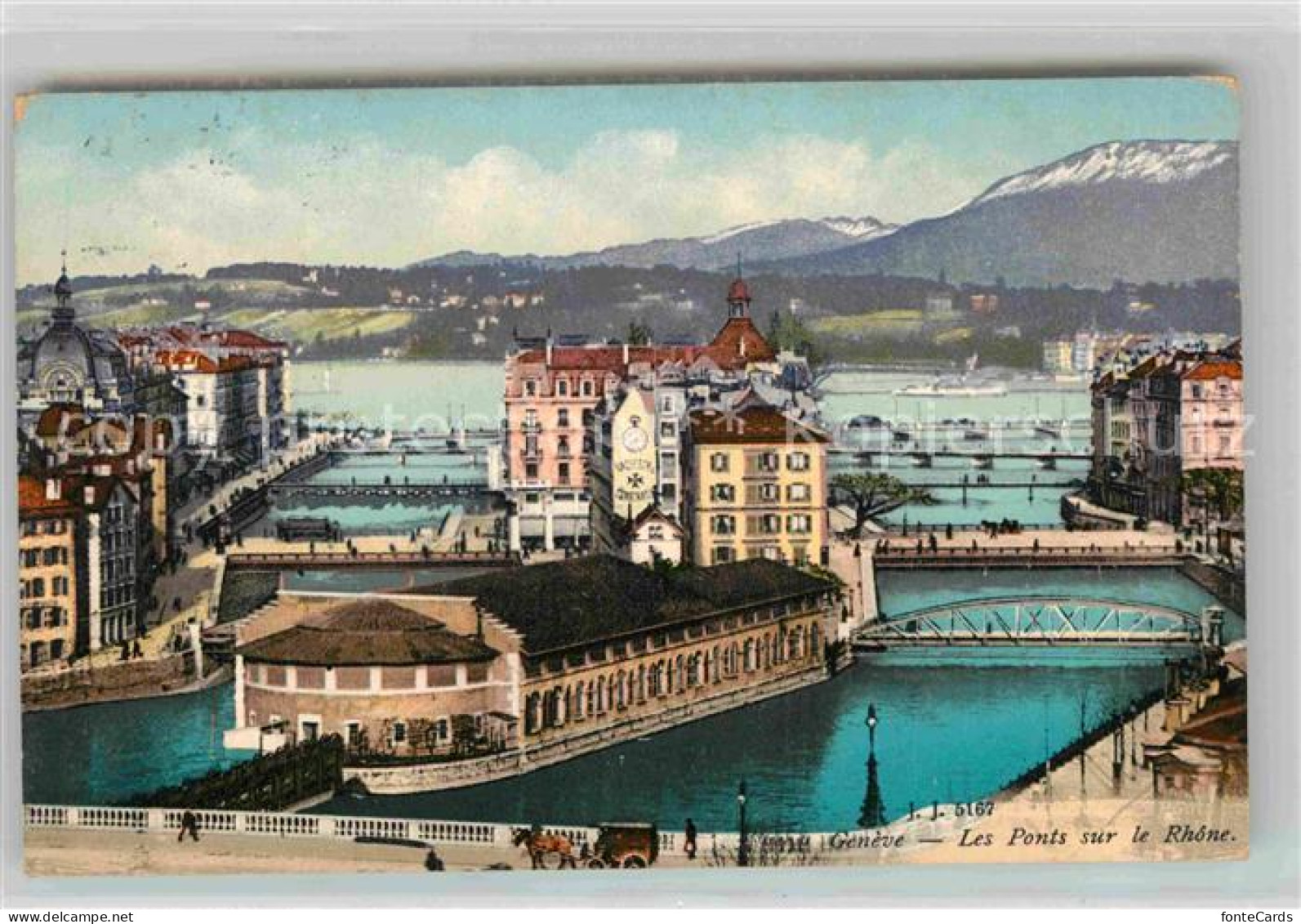 12732864 Geneve GE Les Ponts Rhone Geneve - Other & Unclassified