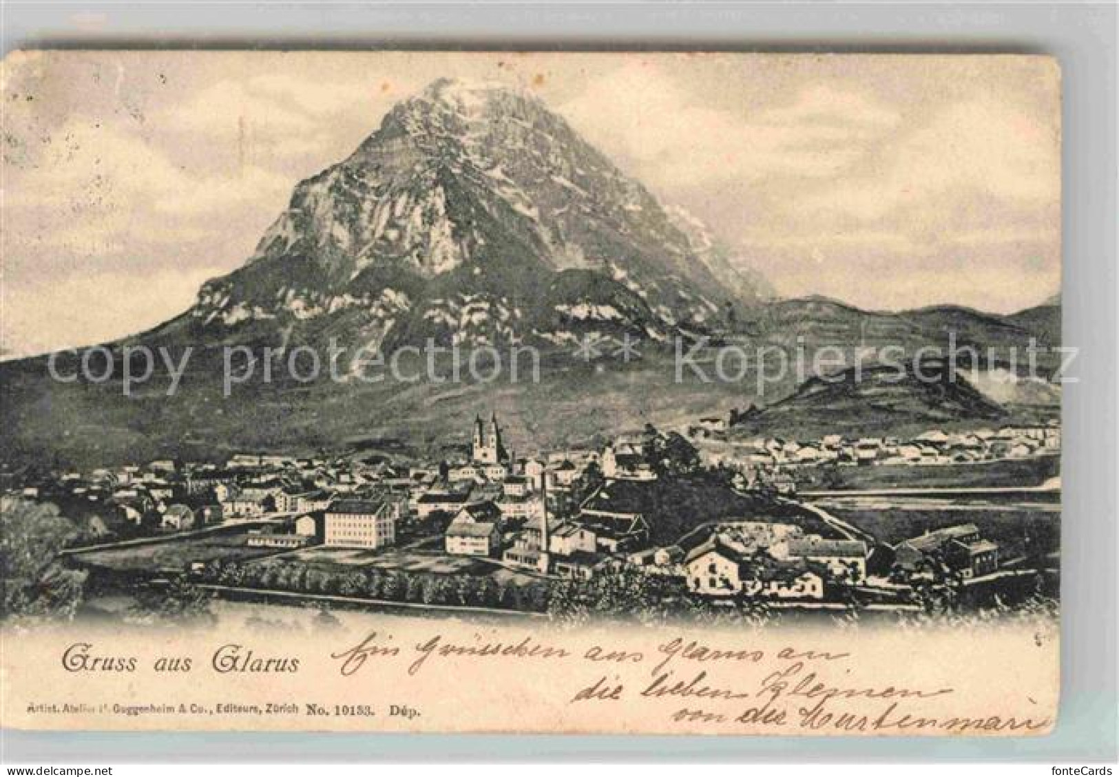 12732863 Glarus GL Panorama  Glarus - Autres & Non Classés