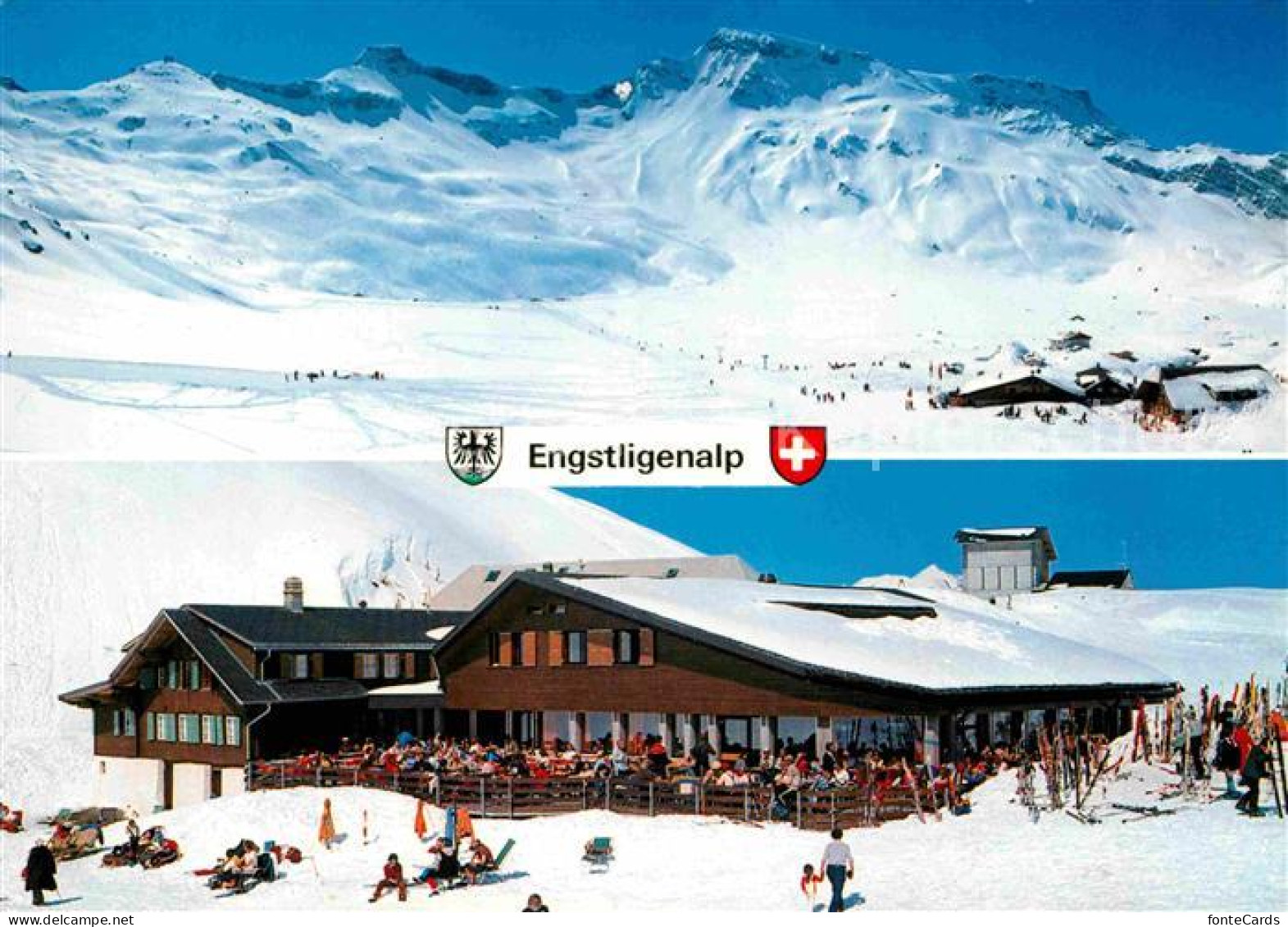 12732618 Adelboden Skigebiet Engstligenalp Berghotel Adelboden BE - Sonstige & Ohne Zuordnung