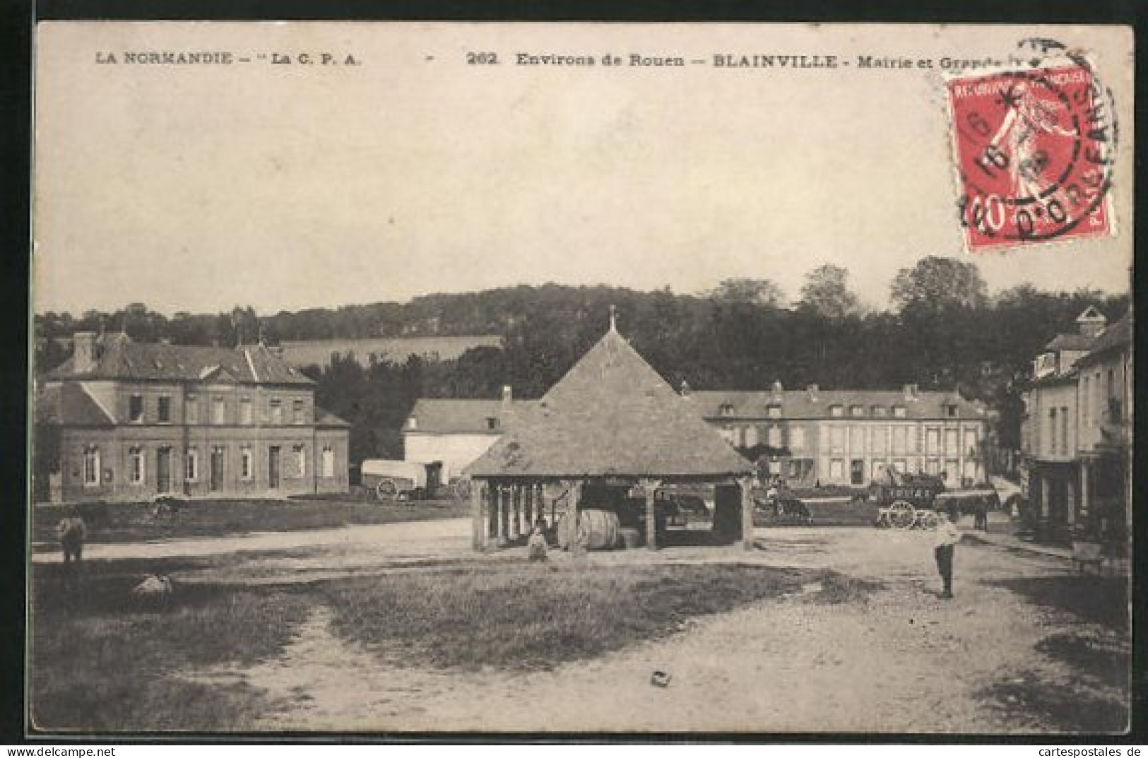 CPA Blainville, Mairie  - Autres & Non Classés