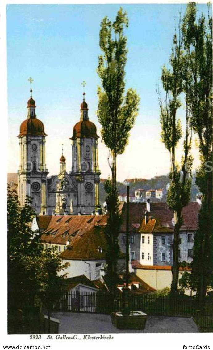 12732394 St Gallen SG Klosterkirche St Gallen - Andere & Zonder Classificatie