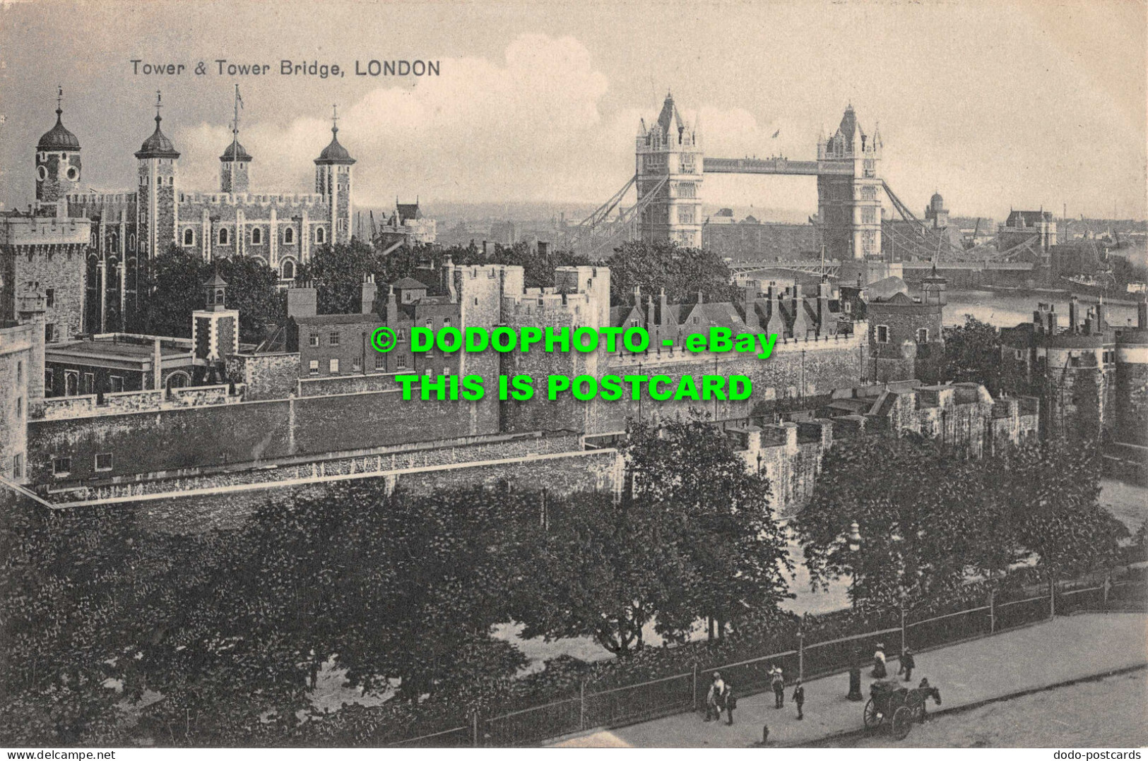 R535207 Tower And Tower Bridge. London. Finsbury Series No. 330 - Sonstige & Ohne Zuordnung