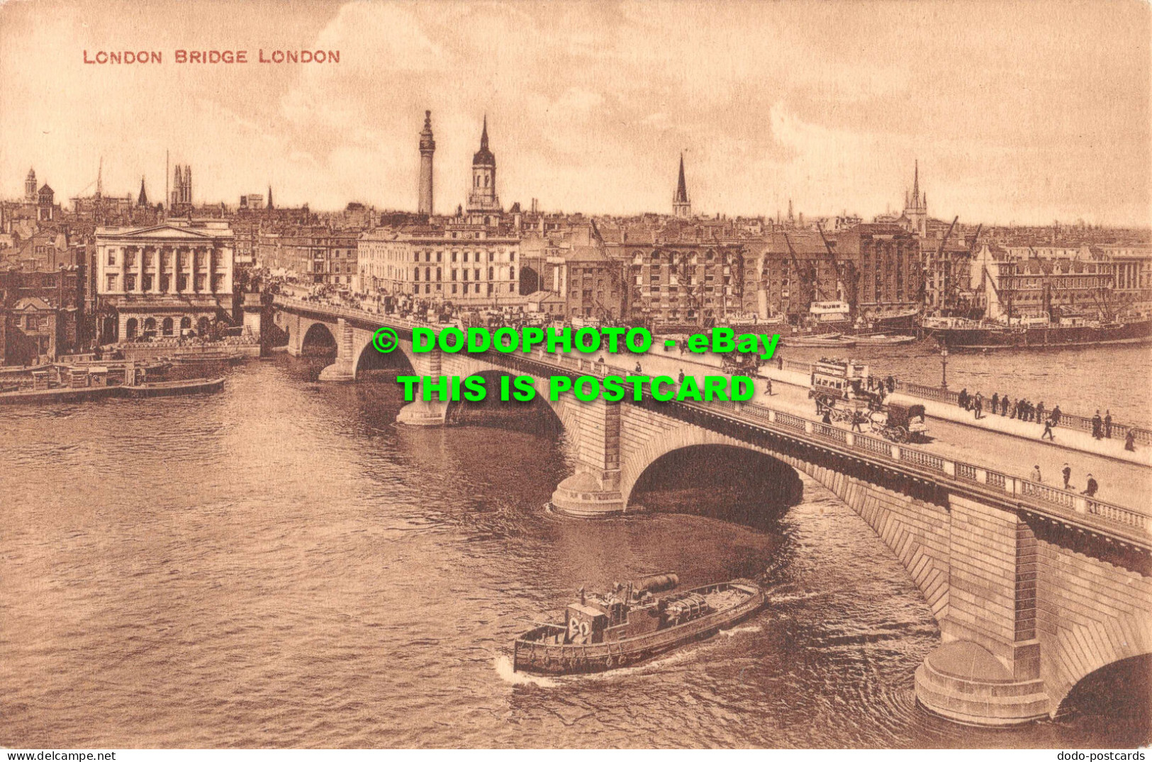 R534357 London. London Bridge. No. 1 - Andere & Zonder Classificatie