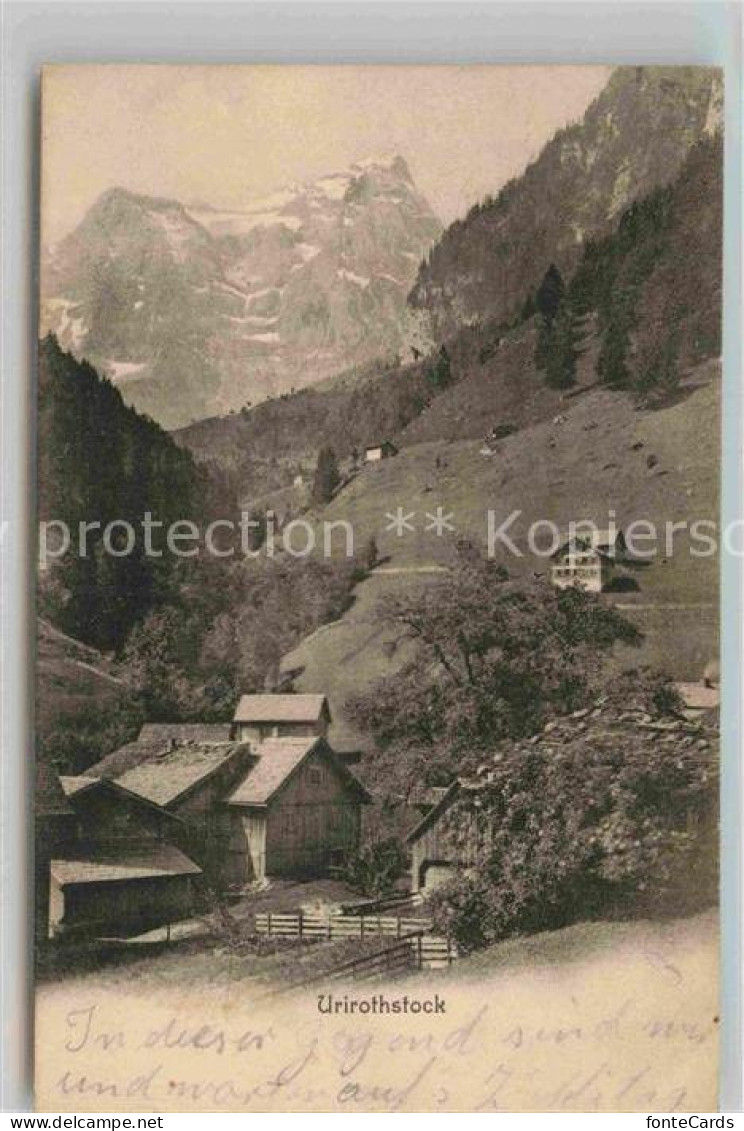 12731164 Uri-Rotstock Kleines Dorf Panorama Uri-Rotstock - Andere & Zonder Classificatie