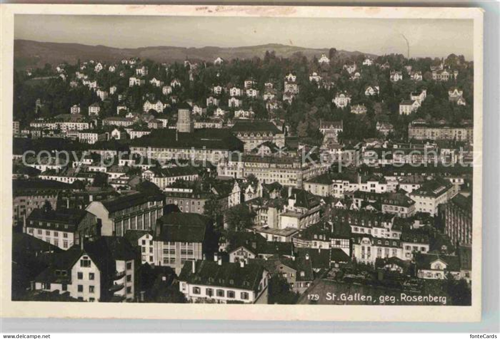 12731152 St Gallen SG Rosenberg Panorama St Gallen - Andere & Zonder Classificatie