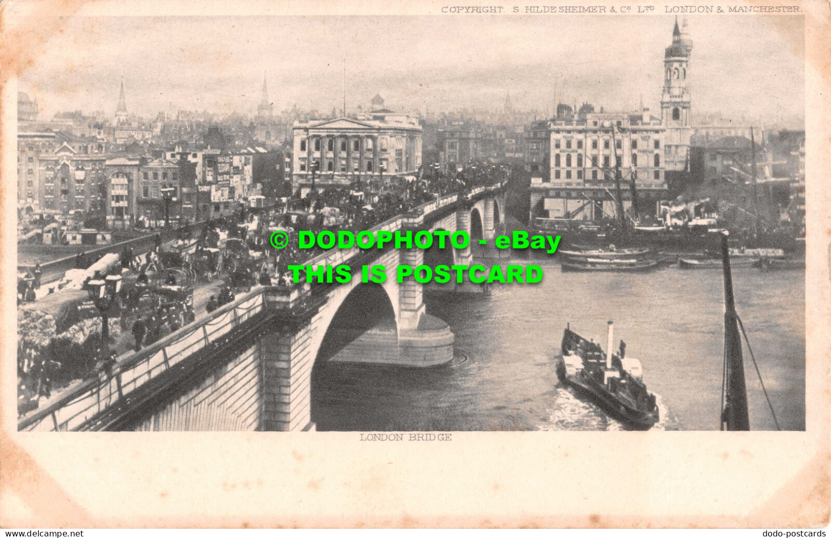 R534364 London Bridge. S. Hildesheimer - Andere & Zonder Classificatie