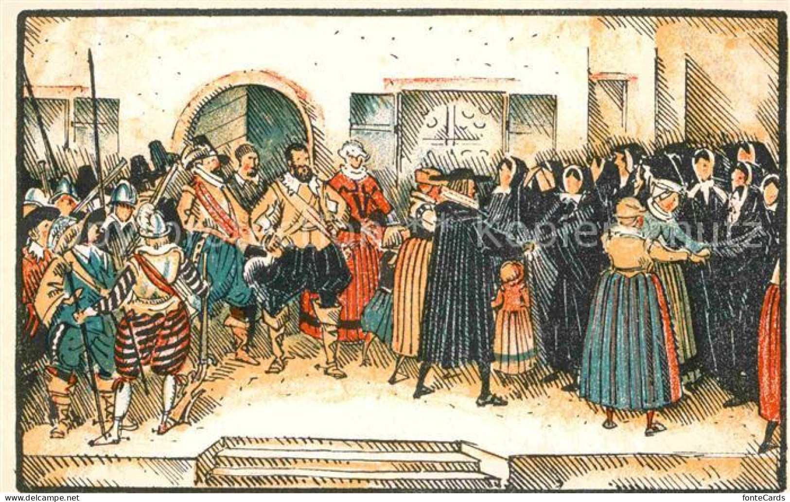 12730243 Riehen Wettstein Und Riehen Festspiel Illustration Riehen - Altri & Non Classificati