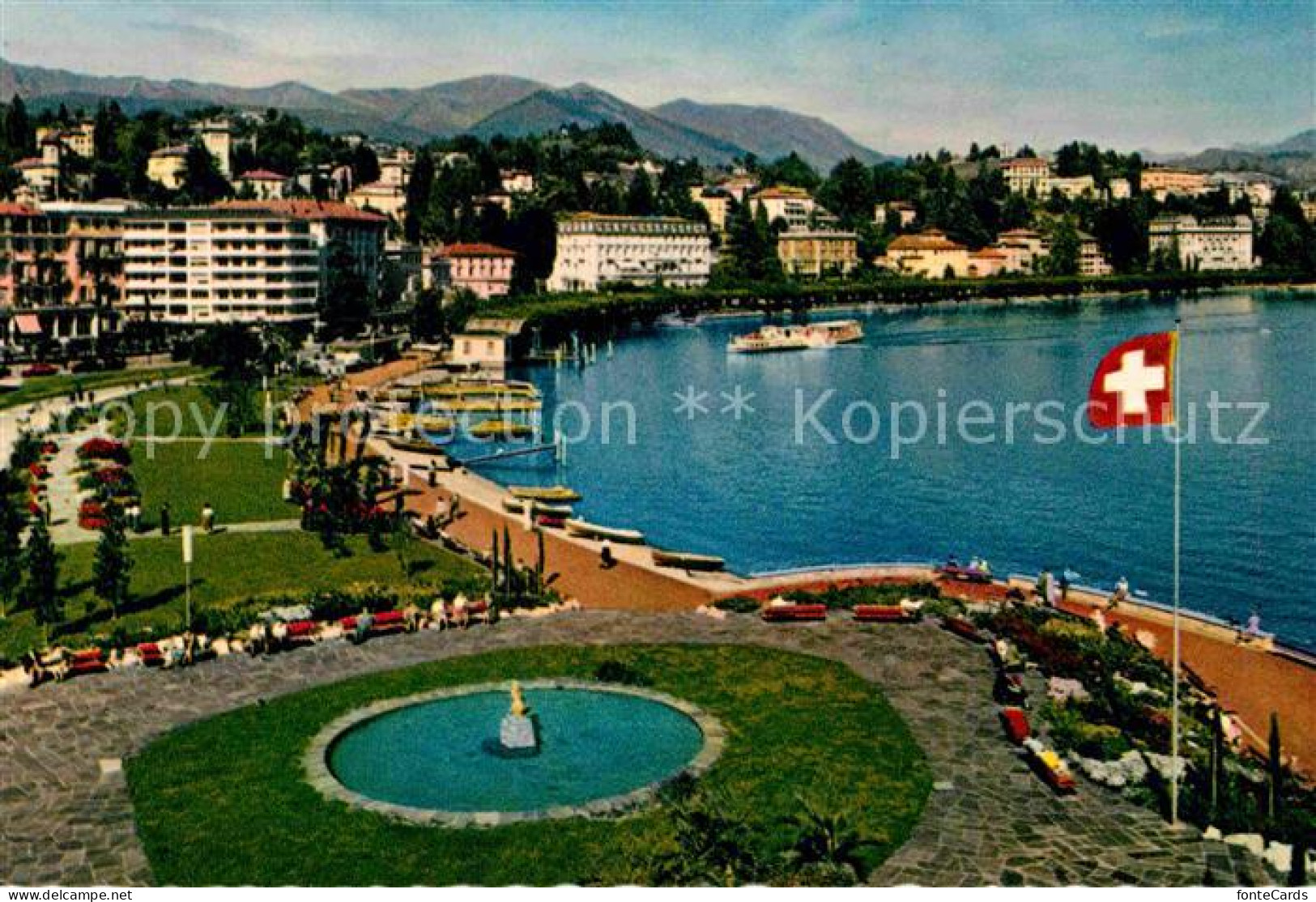 12729373 Lugano TI Paradiso Seepartie Lugano - Sonstige & Ohne Zuordnung