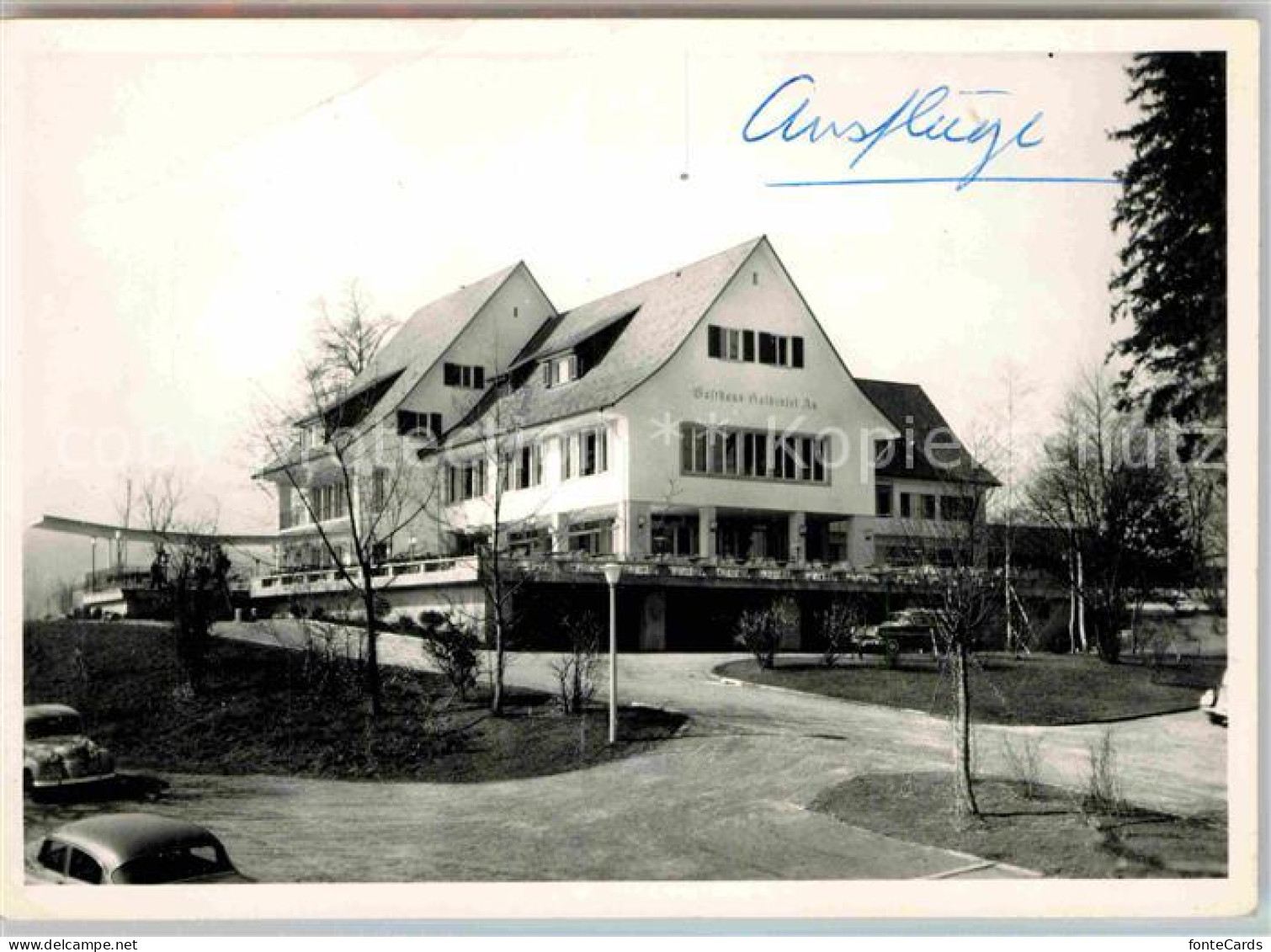 12729291 Zuerichsee ZH Gasthaus Halbinsel Au Zuerichsee ZH - Andere & Zonder Classificatie