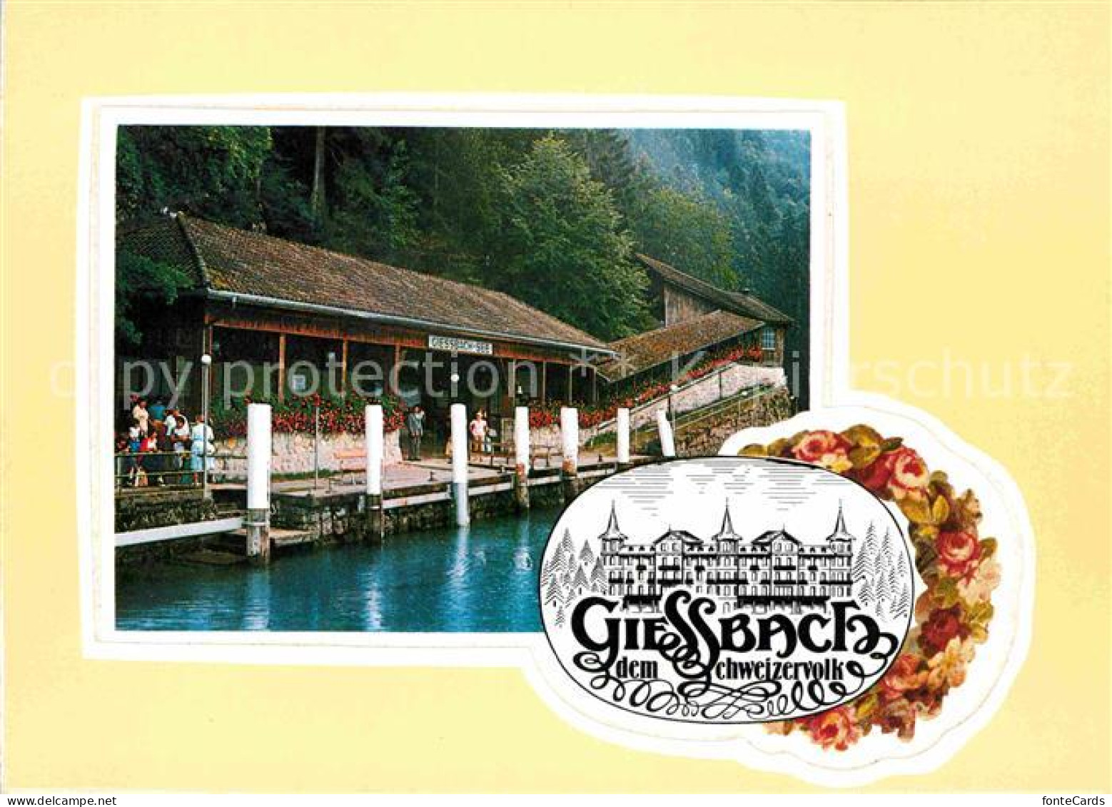 12727121 Giessbach Parkhotel Giessbach See Gaststaette Brienz - Sonstige & Ohne Zuordnung