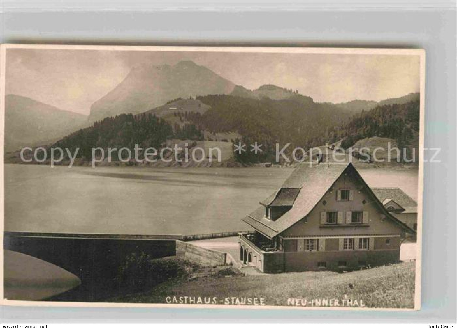 12726212 Schwyz Neu Innerthal Gasthaus Stausee Schwyz - Autres & Non Classés