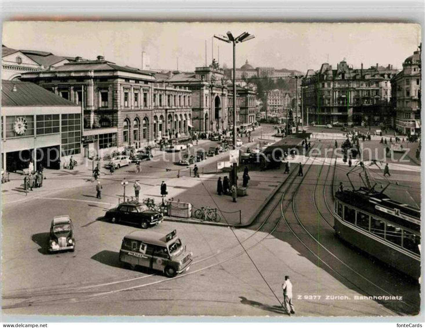 12725312 Zuerich ZH Bahnhofsplatz Zuerich - Andere & Zonder Classificatie