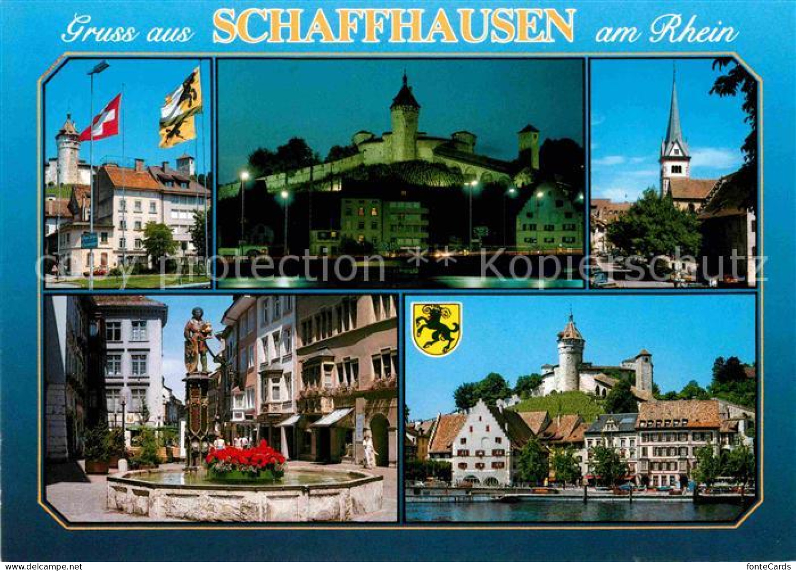 12721802 Schaffhausen SH Munot Muenster Schaffhausen - Andere & Zonder Classificatie