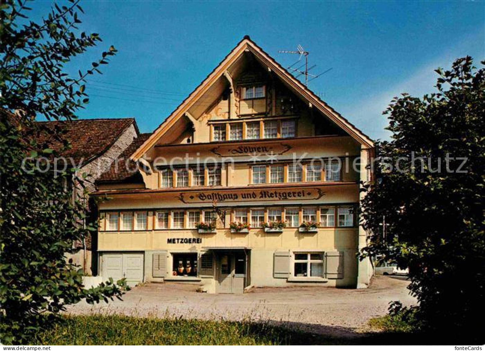 12721162 Schoenengrund AR Gasthaus Loewen  Schoenengrund AR - Sonstige & Ohne Zuordnung