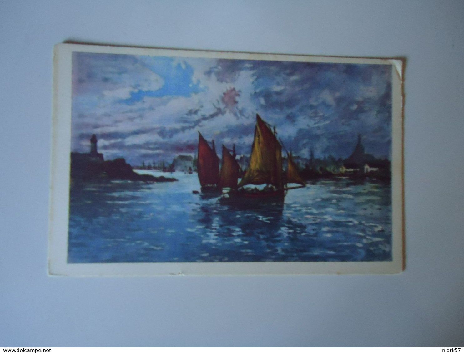 ITALY   POSTCARDS  PAINTINGS  BOATS   FOR MORE PURCHASES 10% DISCOUNT - Other & Unclassified