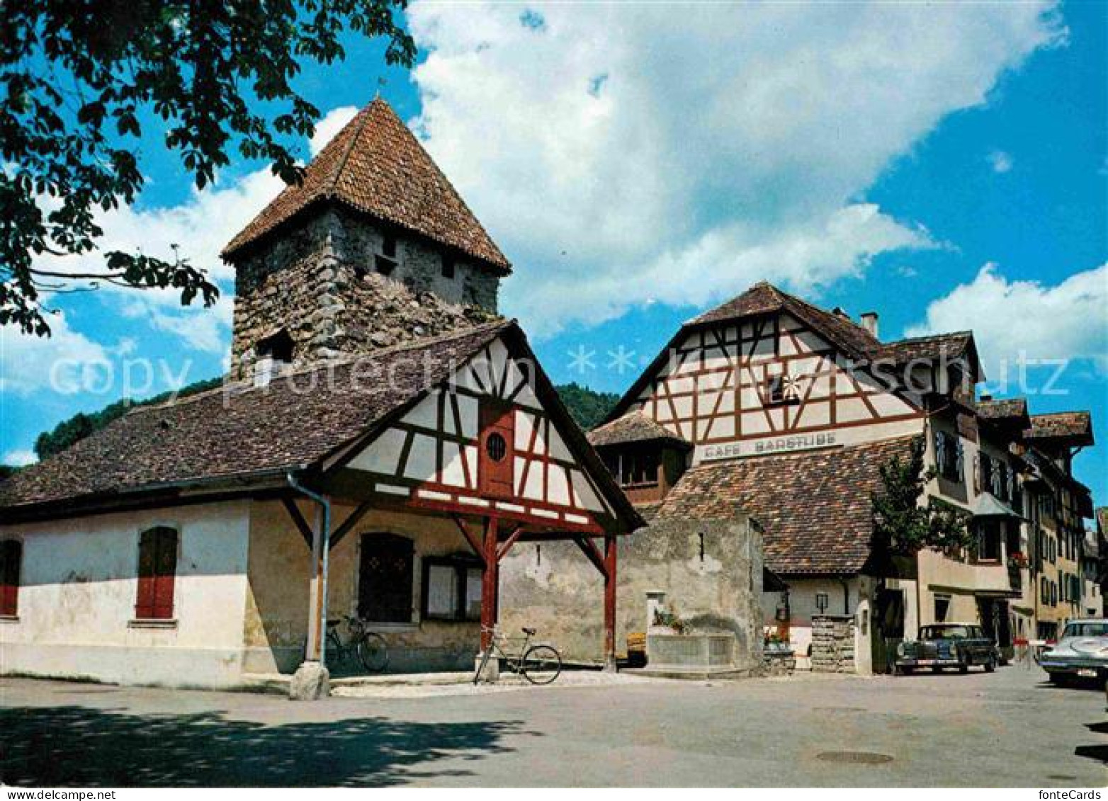 12721002 Stein Rhein Speiserestaurant Zur Badstube Hofansicht Stein Rhein - Altri & Non Classificati