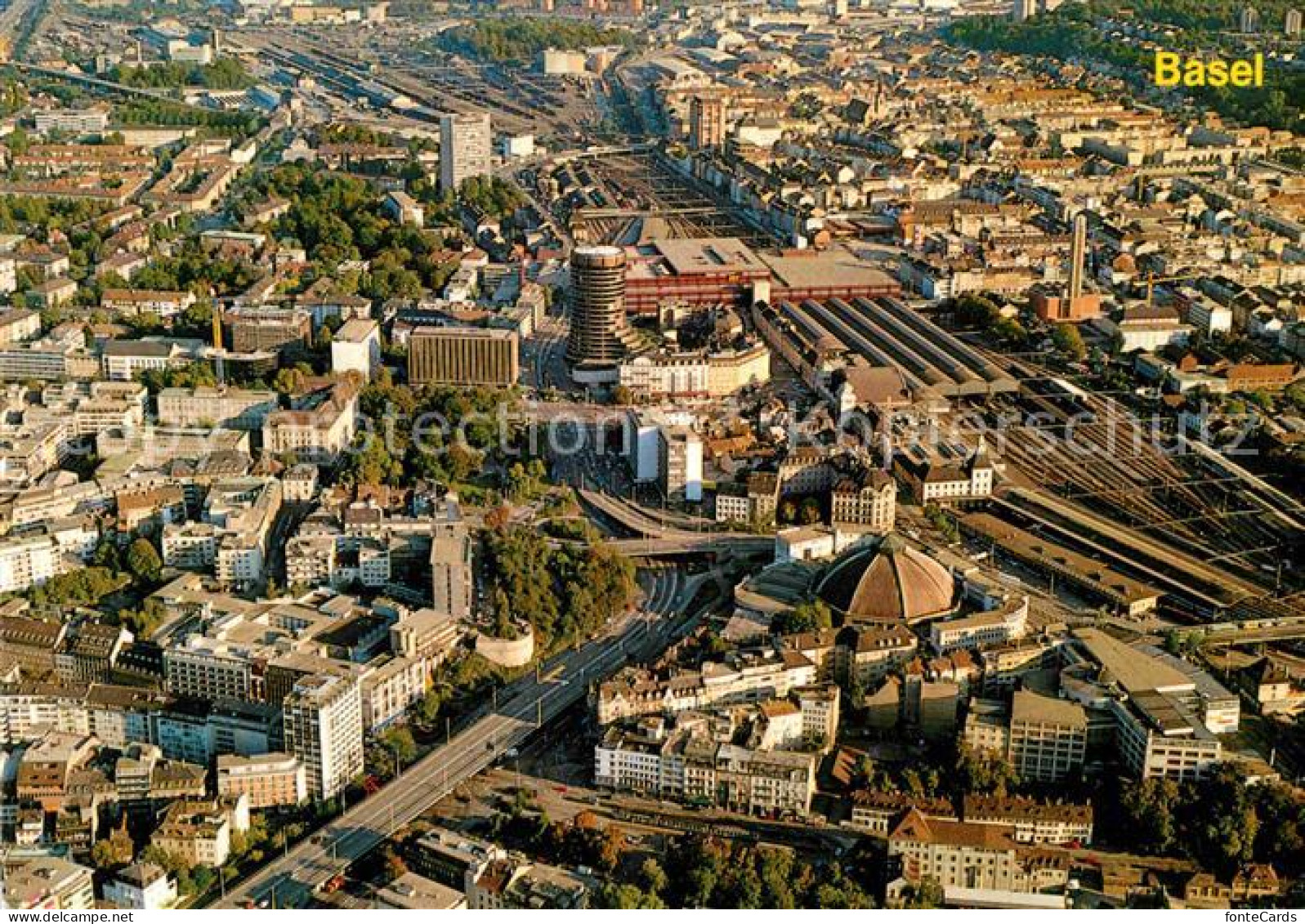 12719942 Basel BS Fliegeraufnahme Basel BS - Sonstige & Ohne Zuordnung