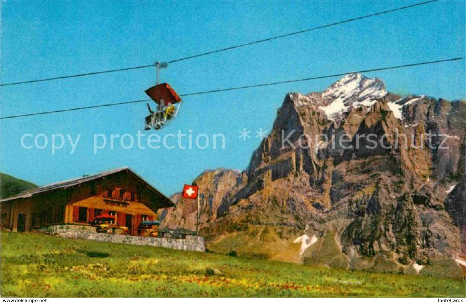 12719441 Grindelwald Restaurant Bort Mit First-Bahn Und Wetterhorn Grindelwald - Andere & Zonder Classificatie