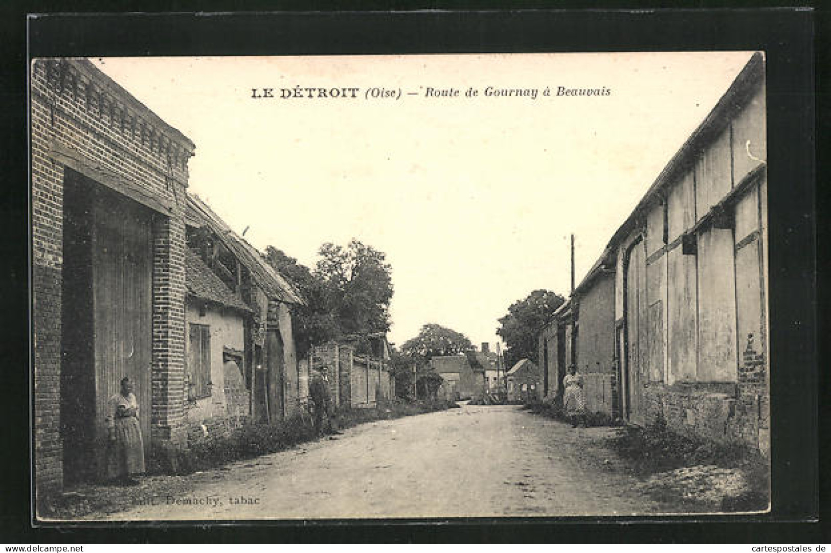 CPA Le Détroit, Route De Gournay á Beauvais  - Beauvais