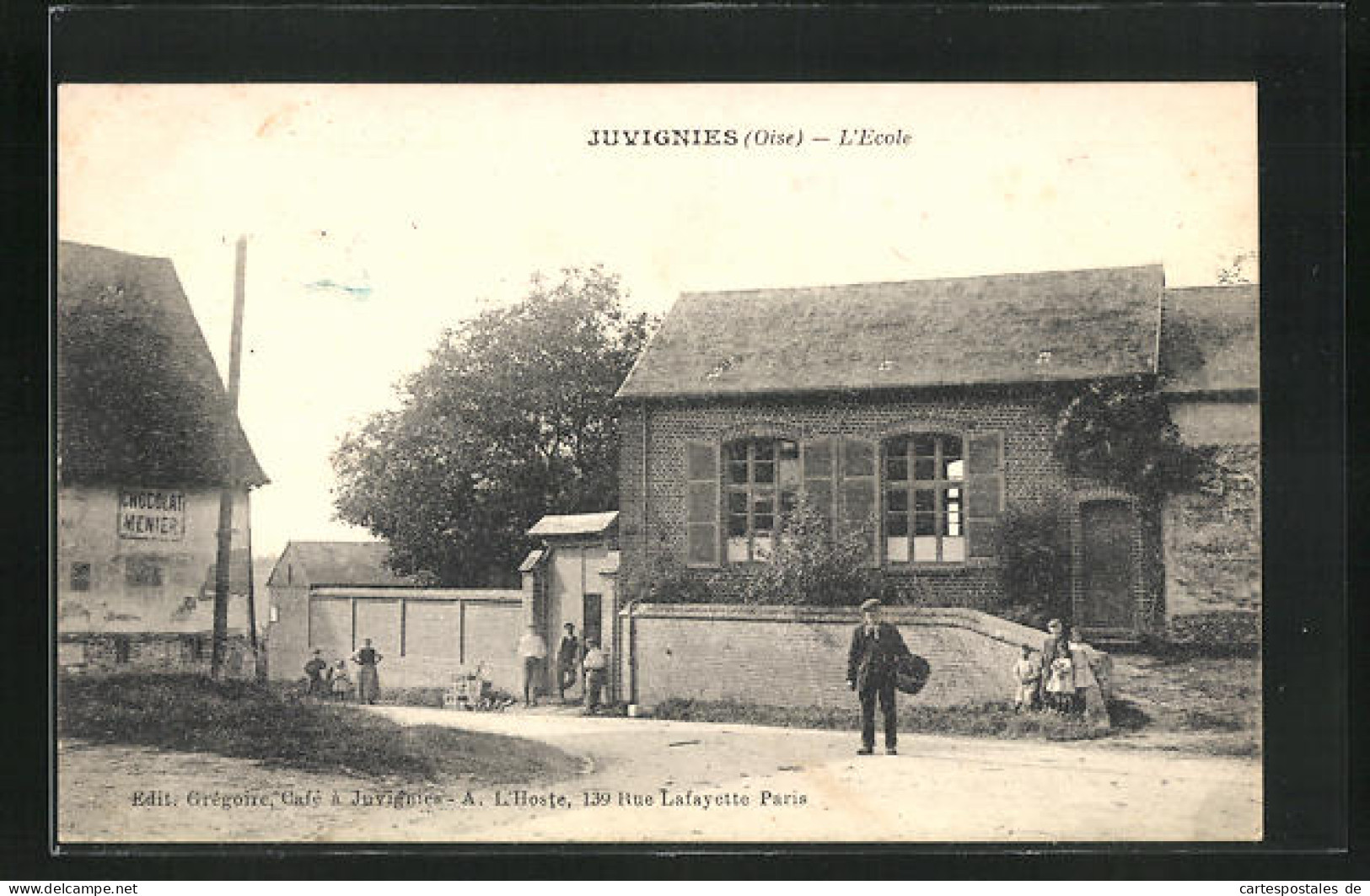 CPA Juvignies, L`Ecole  - Other & Unclassified